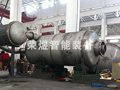 10T外循环蒸发装置制作现场